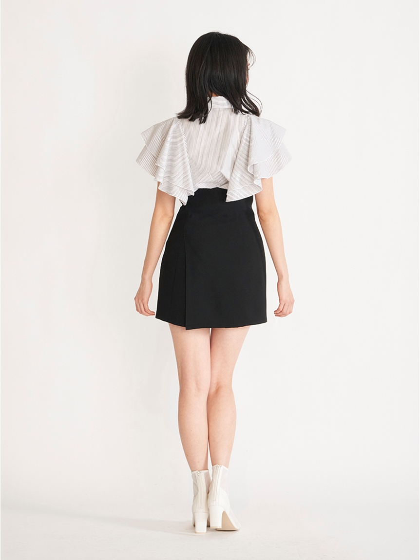 snidel ハイウエストキュロットショートパンツ SNIDEL（スナイデル）の「Sustainableハイウエストキュロット