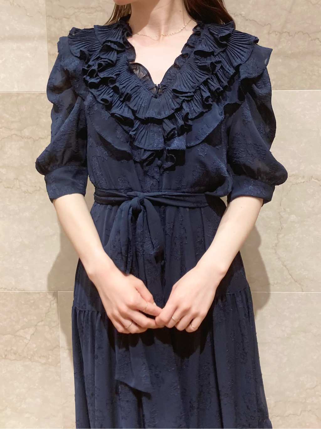 新品未使用✨SNIDEL 新木優子 デニム ワンピース ペチコート付 マキシ丈 SNIDEL - snidel 新木優子 sweet コラボ ワンピース デニム