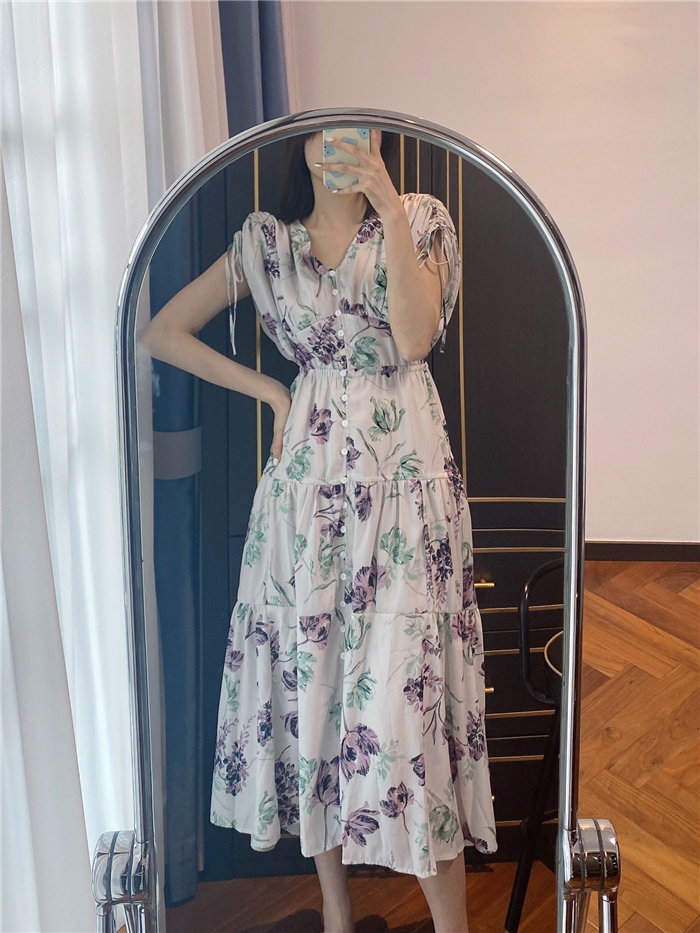 新品未使用‼️ Full Of Love Long Dress Fubail / Full Of Love Long Dress