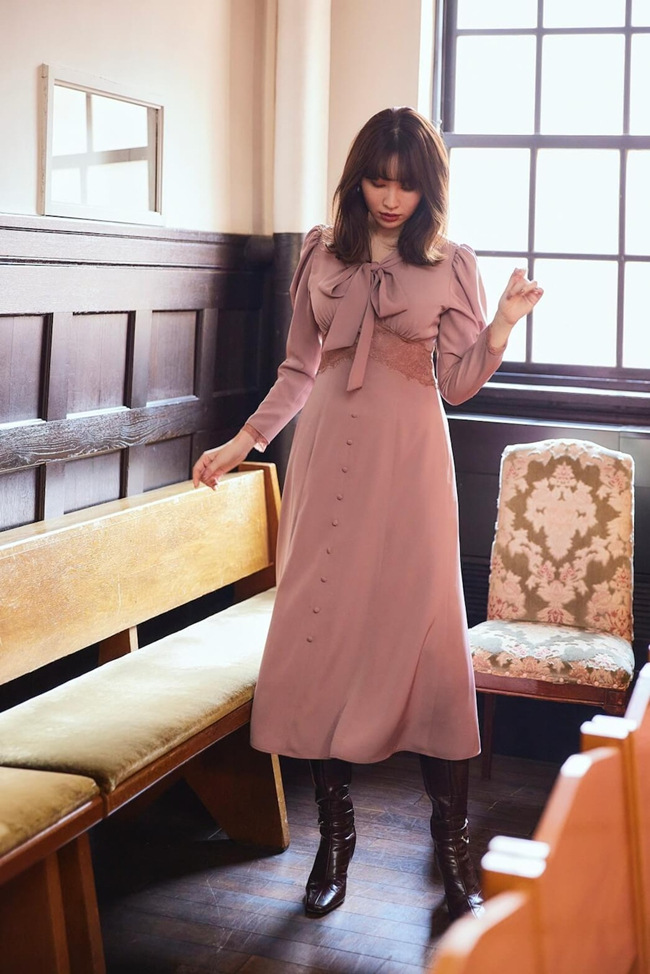 Estella.Ｋ ロングワンピース 【期間限定お試し価格】 65.0%OFF